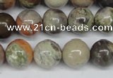 CAG7004 15.5 inches 12mm round ocean agate gemstone beads