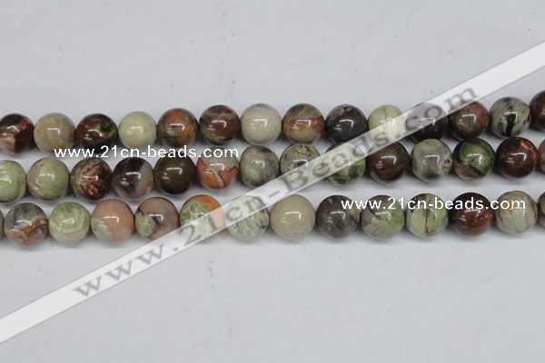 CAG7006 15.5 inches 16mm round ocean agate gemstone beads