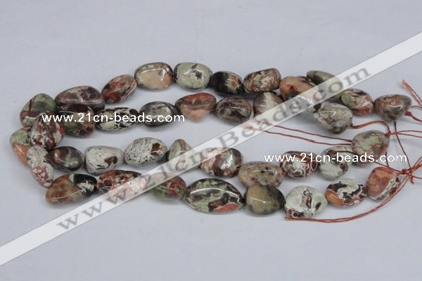 CAG7021 15.5 inches 13*18mm - 15*20mm nuggets ocean agate beads