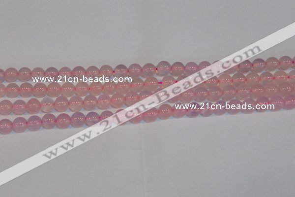 CAG7151 15.5 inches 8mm round pink agate gemstone beads