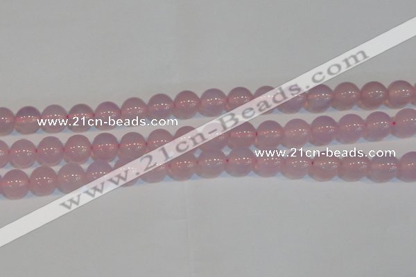 CAG7153 15.5 inches 12mm round pink agate gemstone beads