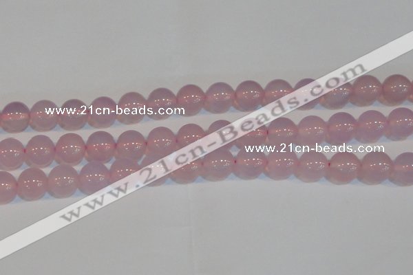 CAG7154 15.5 inches 14mm round pink agate gemstone beads