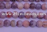 CAG7301 15.5 inches 6mm round red botswana agate gemstone beads