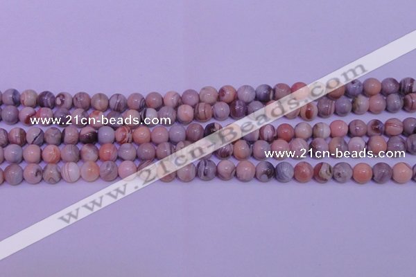 CAG7302 15.5 inches 8mm round red botswana agate gemstone beads