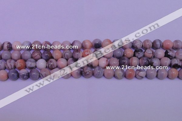 CAG7303 15.5 inches 10mm round red botswana agate gemstone beads