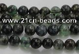 CAG7320 15.5 inches 4mm round dragon veins agate beads wholesale