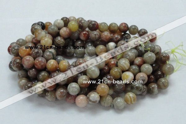 CAG766 15.5 inches 14mm round yellow agate gemstone beads wholesale