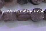 CAG8432 15.5 inches 14mm coin grey druzy agate gemstone beads