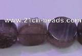 CAG8434 15.5 inches 18mm coin grey druzy agate gemstone beads