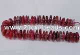 CAG8561 6*22mm - 10*26mm tyre dragon veins agate beads wholesale