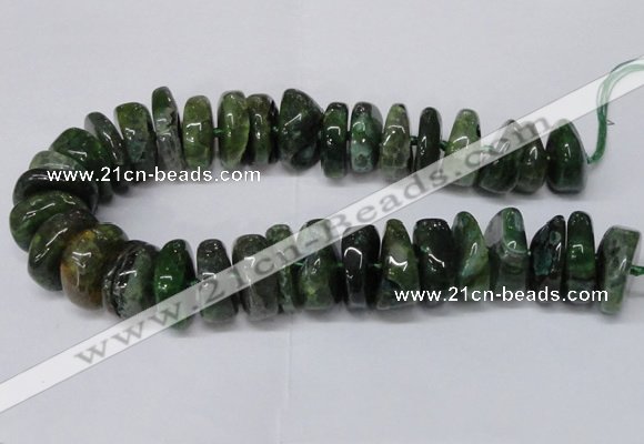 CAG8564 6*22mm - 10*26mm tyre dragon veins agate beads wholesale