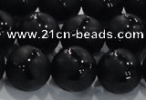 CAG8683 15.5 inches 12mm round matte tibetan agate gemstone beads