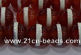 CAG9142 15.5 inches 10mm round tibetan agate beads wholesale