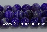 CAG9170 15.5 inches 6mm round line agate beads wholesale