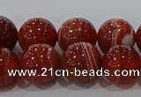 CAG9179 15.5 inches 10mm round line agate beads wholesale