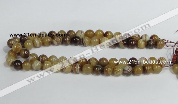 CAG939 16 inches 12mm round madagascar agate gemstone beads