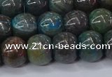 CAG9509 15.5 inches 11*14mm drun blue crazy lace agate beads