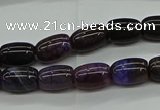 CAG9622 15.5 inches 8*12mm drum dragon veins agate beads wholesale