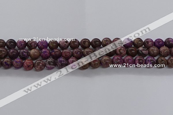 CAG9640 15.5 inches 6mm round ocean agate gemstone beads wholesale