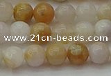 CAG9711 15.5 inches 6mm round colorful agate beads wholesale