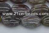 CAG9741 15.5 inches 12*16mm oval Indian agate beads wholesale