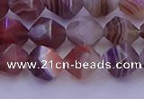 CAG9793 15.5 inches 10mm faceted nuggets botswana agate beads