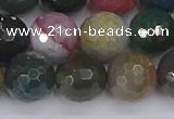 CAG9834 15.5 inches 12mm faceted round Indian agate beads