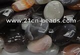 CAG985 15.5 inches 13*18mm faceted oval botswana agate beads