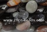 CAG987 15.5 inches 20*30mm faceted oval botswana agate beads