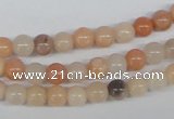 CAJ102 15.5 inches 6mm round red aventurine jade beads wholesale