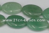 CAJ304 15.5 inches 18*25mm oval green aventurine jade beads