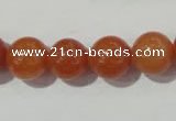 CAJ354 15.5 inches 12mm round red aventurine beads wholesale