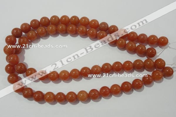 CAJ354 15.5 inches 12mm round red aventurine beads wholesale