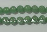 CAJ402 15.5 inches 8mm round green aventurine beads wholesale