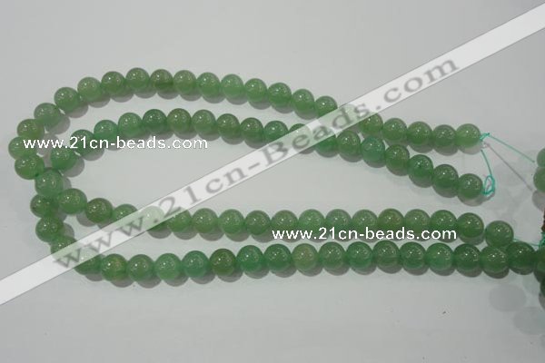 CAJ403 15.5 inches 10mm round green aventurine beads wholesale