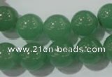 CAJ405 15.5 inches 14mm round green aventurine beads wholesale