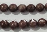 CAJ454 15.5 inches 10mm round purple aventurine beads wholesale