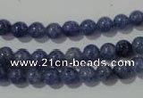 CAJ501 15.5 inches 6mm round blue aventurine beads wholesale