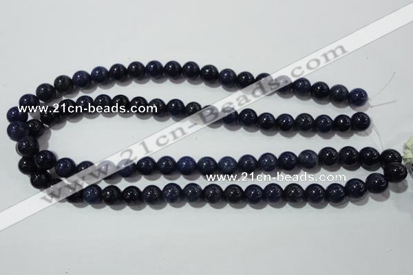 CAJ503 15.5 inches 10mm round blue aventurine beads wholesale