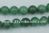 CAJ51 15.5 inches 10mm round green aventurine jade beads wholesale