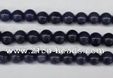 CAJ551 15.5 inches 6mm round blue aventurine beads wholesale