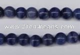 CAJ552 15.5 inches 8mm round blue aventurine beads wholesale