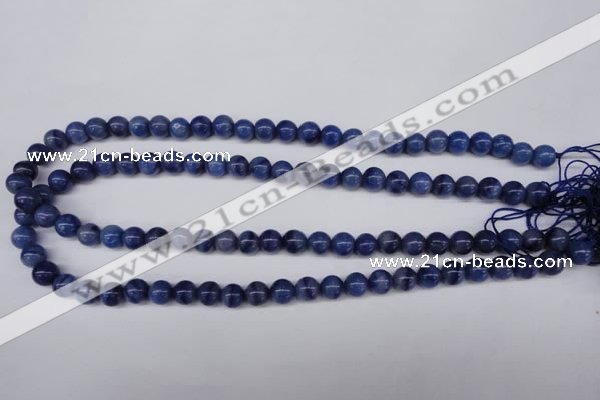 CAJ552 15.5 inches 8mm round blue aventurine beads wholesale