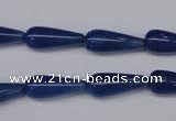 CAJ573 15.5 inches 7*18mm teardrop blue aventurine beads wholesale