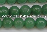 CAJ604 15.5 inches 12mm round A grade green aventurine beads