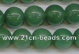 CAJ605 15.5 inches 14mm round A grade green aventurine beads