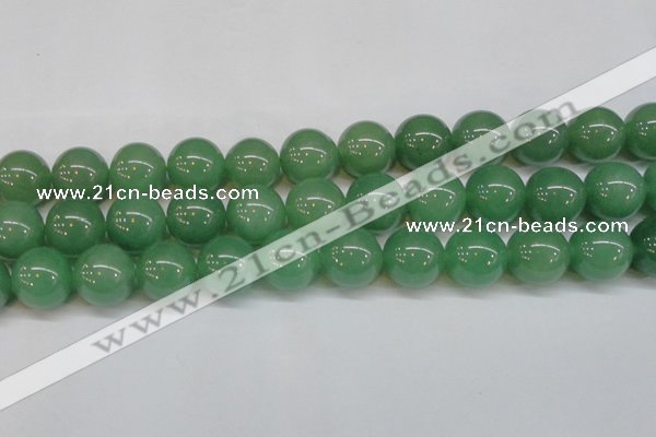 CAJ608 15.5 inches 20mm round A grade green aventurine beads