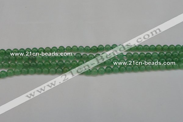 CAJ611 15.5 inches 6mm round AA grade green aventurine beads