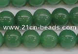 CAJ614 15.5 inches 12mm round AA grade green aventurine beads