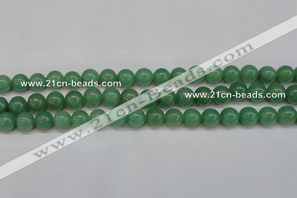 CAJ614 15.5 inches 12mm round AA grade green aventurine beads